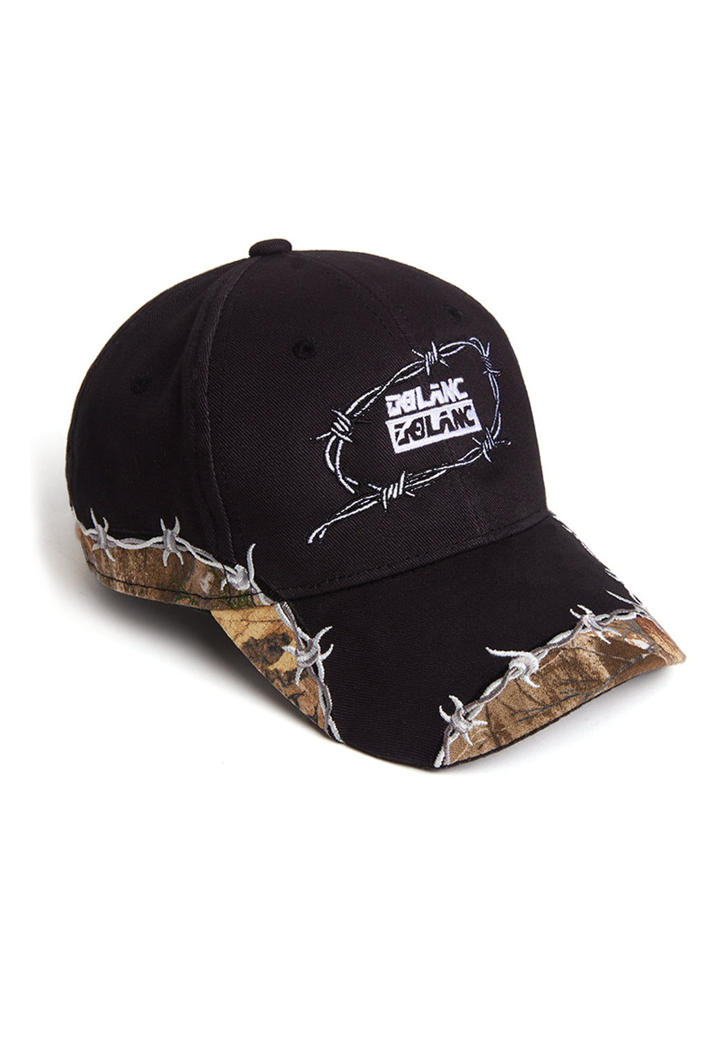 BARBED WIRE EMBROIDERED CAP
